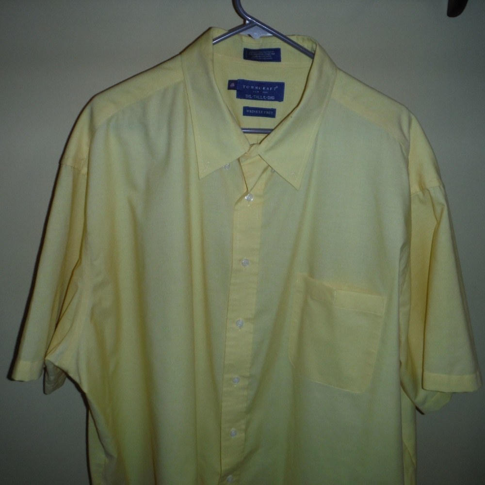 TOWNCRAFT 3XL TALL WRINKLE FREE